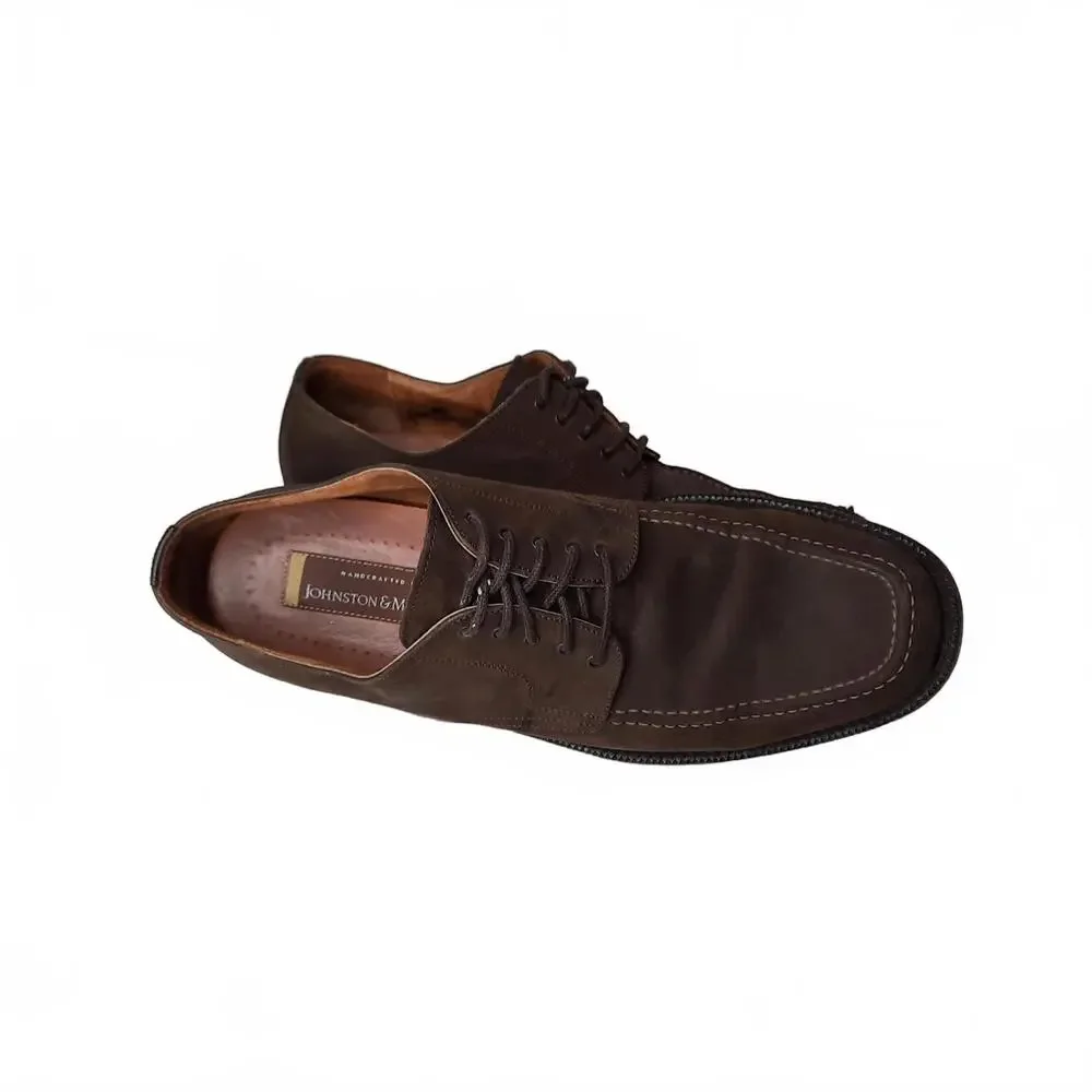 Johnston & Murphy‎ Men's Brown Leather Shoes Size 10.5 M